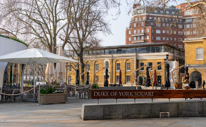 Duke of York Square and Saturday farmers' market