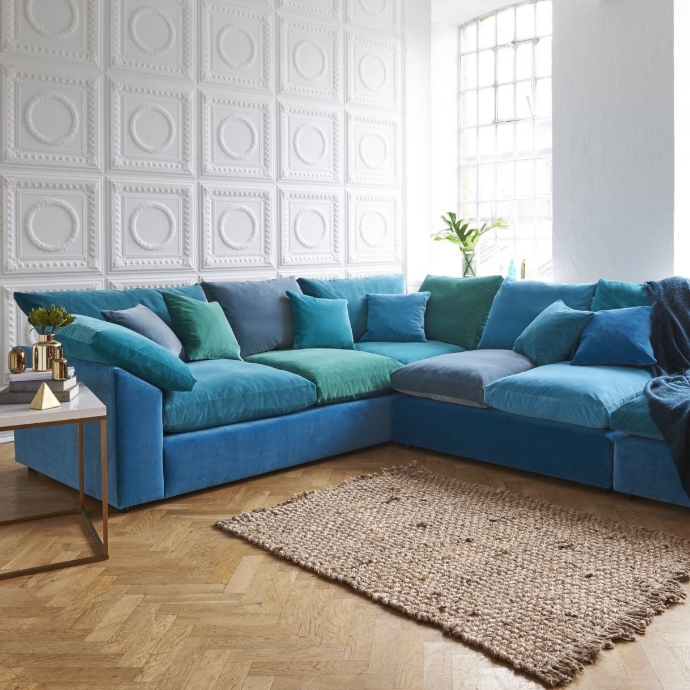 Big Softie Corner Unit Footstool Our Edit Sofas Stuff Big Softie Corner Unit Footstool, How Big Are Corner Sofas