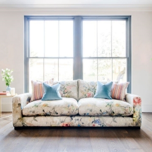 Shop Our Edit:  Stockbridge 3 Seater Sofa in Designer Guild Veronese Naturale Ochre