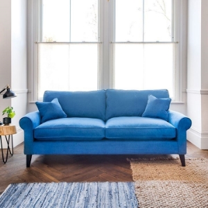 Shop Our Edit: Waverley 3 Seater Sofa in Romo Linara Bilberry