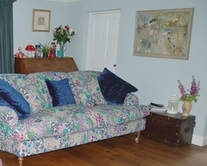 Customer Image: Kentwell 3 hump 4 Seater Sofa in Liberty Linen Fresco Lagoon