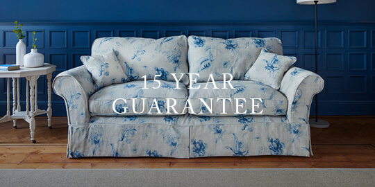 15 year guarantee on sofas