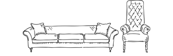 couch and chair icon small