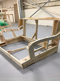 Traditional sofa making techniques with modern technology