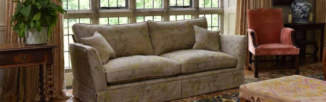 Linen Sofas Luxury Fabric Settees Bespoke Linen Sofas