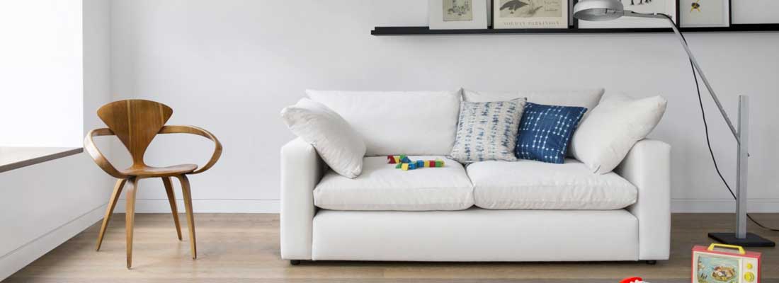 big softie sloped arm made to measure sofa